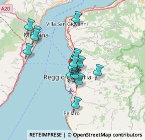 Mappa 89123 Reggio di Calabria RC, Italia (5.79438)