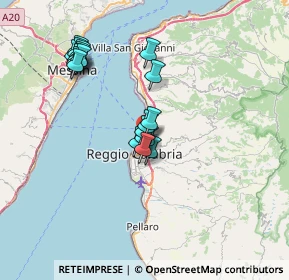 Mappa 89123 Reggio di Calabria RC, Italia (7.04684)