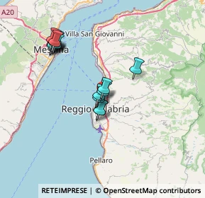 Mappa 89123 Reggio di Calabria RC, Italia (7.402)