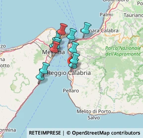 Mappa 89123 Reggio di Calabria RC, Italia (11.07083)