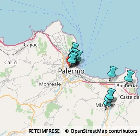 Mappa Via Mogia, 90138 Palermo PA, Italia (5.75)