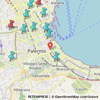 Mappa Via Gorizia, 90133 Palermo PA, Italia (3.05636)