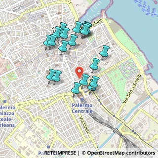 Mappa Via Gorizia, 90133 Palermo PA, Italia (0.4925)