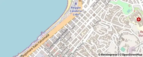 Mappa Reggio di Calabria