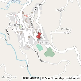 Mappa Via San Giovanni, 44, 98060 Sant'Angelo di Brolo, Messina (Sicilia)