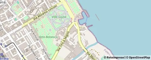 Mappa Palerme