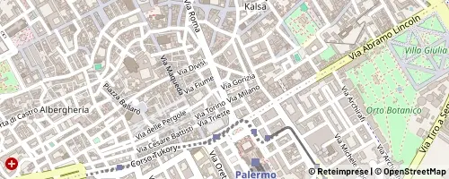 Mappa Palermo