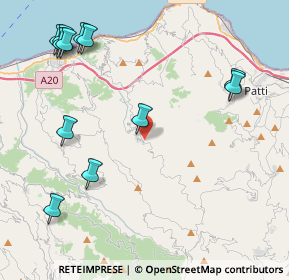 Mappa 98060 Sant'Angelo di Brolo ME, Italia (5.8925)