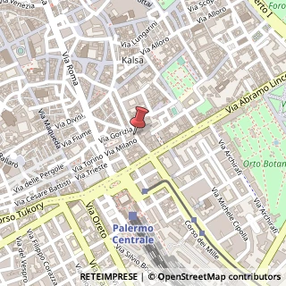 Mappa Via Garibaldi, 8/sc.D, 90133 Palermo, Palermo (Sicilia)