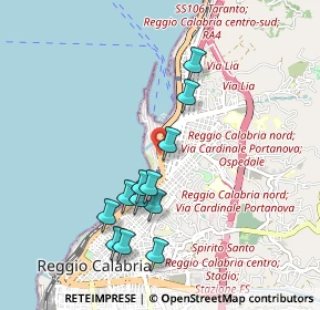 Mappa Viale Roma, 89129 Reggio di Calabria RC, Italia (1.0125)