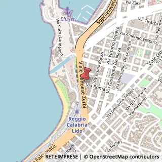 Mappa Via Alexander Fleming, 52, 89123 Reggio di Calabria, Reggio di Calabria (Calabria)
