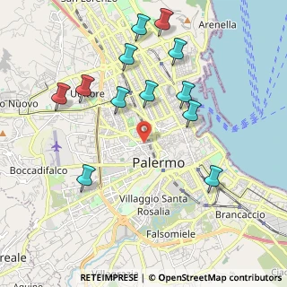 Mappa Via Costantino Lascaris, 90100 Palermo PA, Italia (2.415)