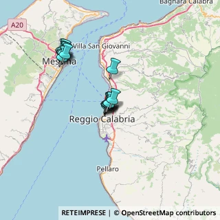 Mappa Via Nicola Calipari, 89123 Reggio di Calabria RC, Italia (6.7575)