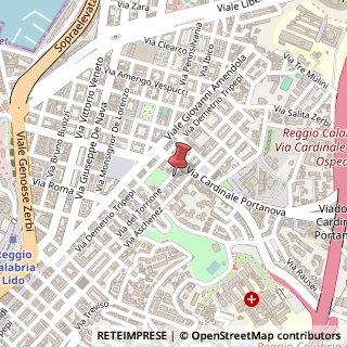 Mappa Via Nicola Calipari, 35, 89124 Reggio di Calabria, Reggio di Calabria (Calabria)