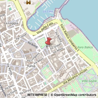 Mappa Piazza Marina, 50, 90133 Palermo, Palermo (Sicilia)