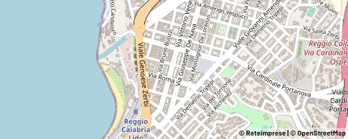 Mappa Reggio di Calabria