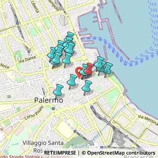 Mappa Salita Sant'Antonio, 90133 Palermo, Italia (0.6895)