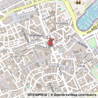 Mappa Via Venezia, 10, 90133 Palermo, Palermo (Sicilia)
