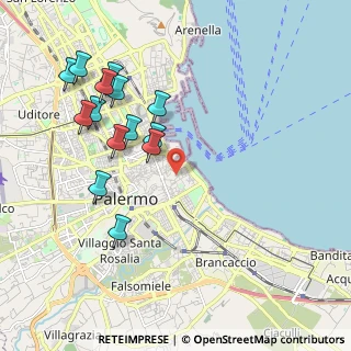 Mappa Salita Partanna, 90133 Palermo PA, Italia (2.34786)