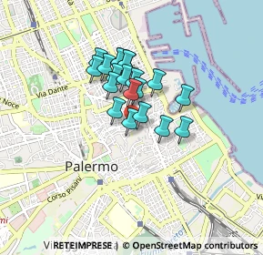 Mappa Vicolo Caldomai, 90134 Palermo PA, Italia (0.638)