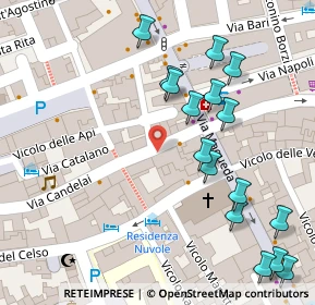 Mappa Vicolo Caldomai, 90134 Palermo PA, Italia (0.0975)