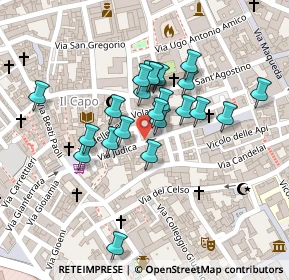 Mappa Piazza del Monte di Pietà, 90134 Palermo PA, Italia (0.09565)