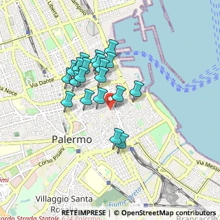 Mappa Piazza Parlatoio, 90133 Palermo PA, Italia (0.804)