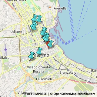 Mappa Via Venezia, 90133 Palermo, Italia (1.57429)