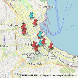Mappa Vicolo Mori, 90133 Palermo PA, Italia (1.70615)