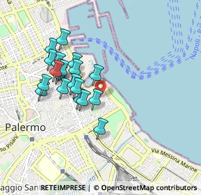 Mappa Piazza Marina, 90100 Palermo PA, Italia (0.904)