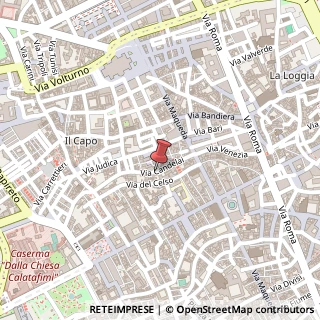 Mappa Via dei Candelai, 73, 90134 Palermo, Palermo (Sicilia)