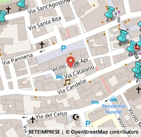 Mappa Via dei Candelai, 90134 Palermo PA, Italia (0.148)