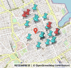 Mappa Via dei Candelai, 90134 Palermo PA, Italia (0.4545)