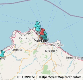 Mappa Via dei Candelai, 90134 Palermo PA, Italia (18.95)
