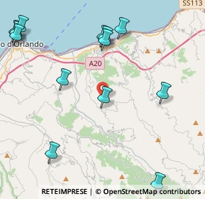Mappa 98062 Ficarra ME, Italia (6.08462)