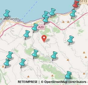 Mappa 98062 Ficarra ME, Italia (6.53167)