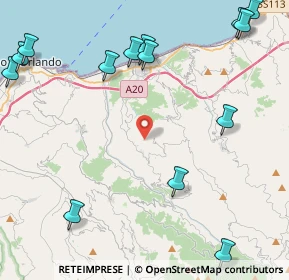 Mappa 98062 Ficarra ME, Italia (6.69)