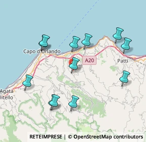 Mappa 98062 Ficarra ME, Italia (9.06833)