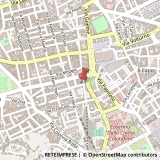 Mappa Via Orazio Antinori, 5, 90138 Palermo, Palermo (Sicilia)