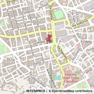 Mappa Via Costantino Lascaris, 9, 90138 Palermo, Palermo (Sicilia)