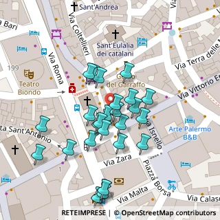 Mappa Piazzetta Santa Sofia, 90146 Palermo PA, Italia (0.03704)