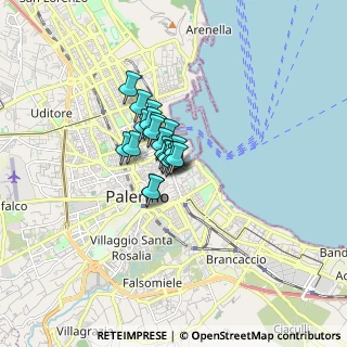 Mappa Piazzetta Santa Sofia, 90146 Palermo PA, Italia (0.895)