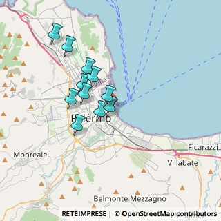 Mappa Via Torremuzza, 90133 Palermo PA, Italia (3.25909)
