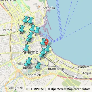 Mappa Via Torremuzza, 90133 Palermo PA, Italia (2.16375)