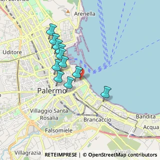 Mappa Via Torremuzza, 90133 Palermo PA, Italia (1.71455)