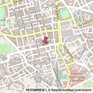 Mappa Via lascaris costantino 11, 90138 Palermo, Palermo (Sicilia)