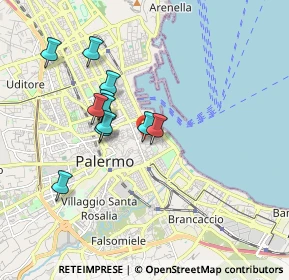 Mappa Via del Parlamento, 90133 Palermo PA, Italia (1.71818)