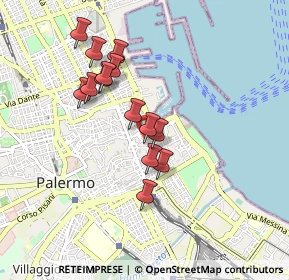 Mappa Via del Parlamento, 90133 Palermo PA, Italia (0.85714)