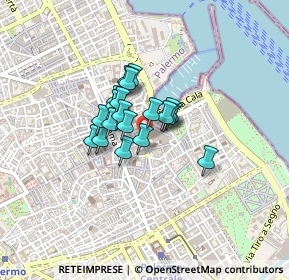 Mappa Via del Parlamento, 90133 Palermo PA, Italia (0.271)