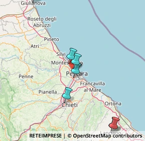 Mappa Str. Fonte Borea Colle del Telegrafo, 65125 Pescara PE, Italia (34.07786)